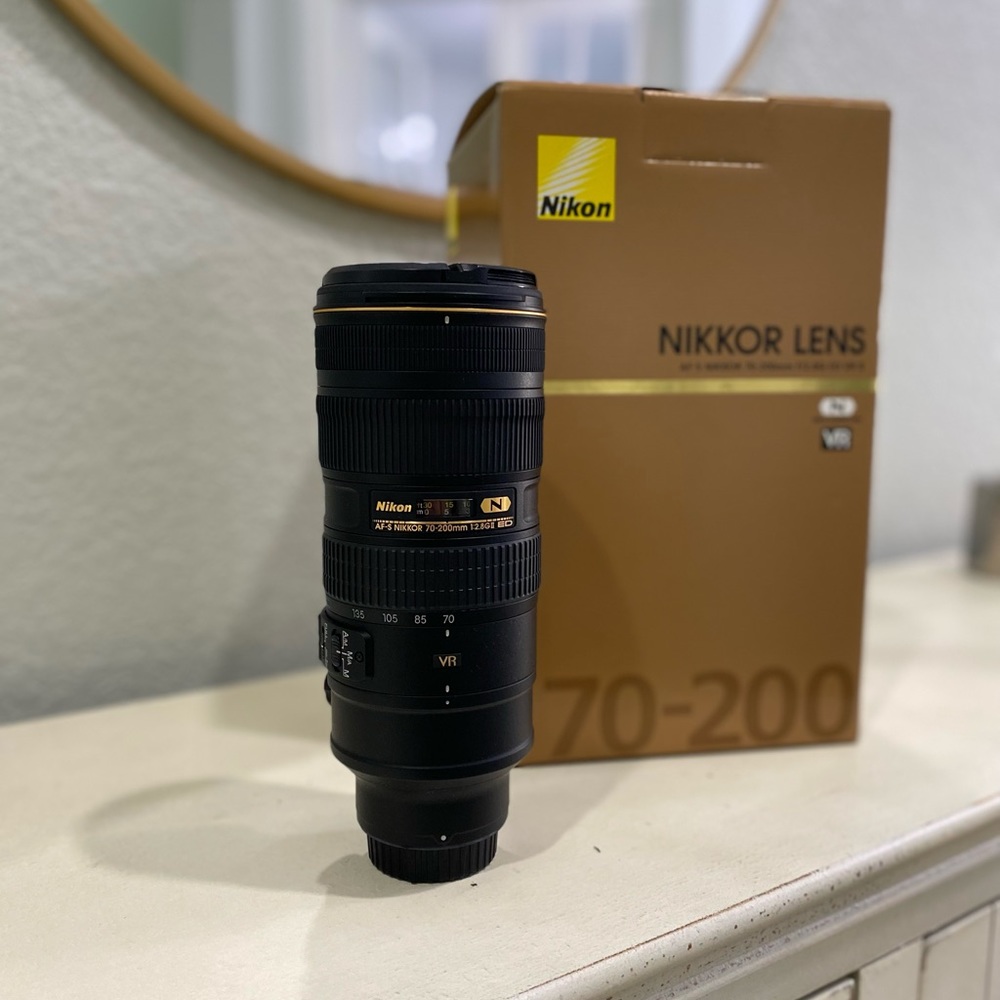 Nikon lens 70-200 2.8